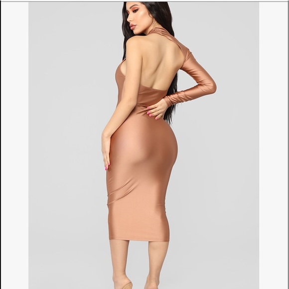 Fashion Nova One Shoulder Dress - Picture 4 of 5